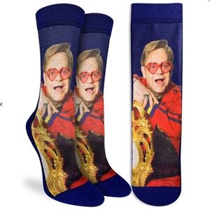 Elton John :: On Chair Socks